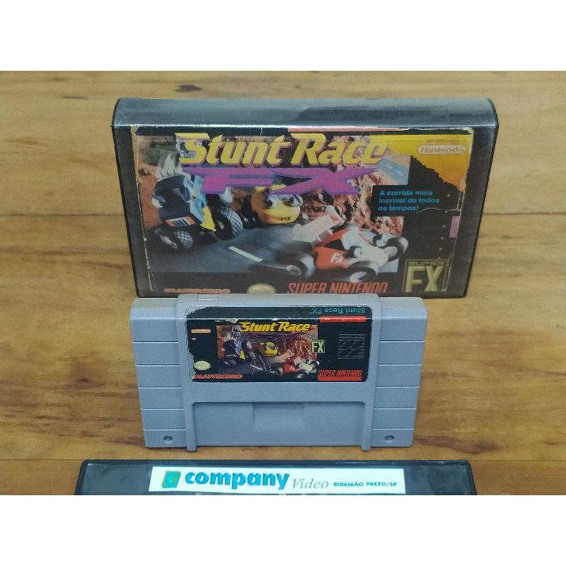Did anyone have Stunt Race FX? : r/snes