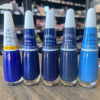 Kit Esmaltes Tons de Azul Impala 1