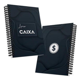 Livro Caixa Capa Dura Grande 300 Pag 21x29cm Com 32 Linhas cada