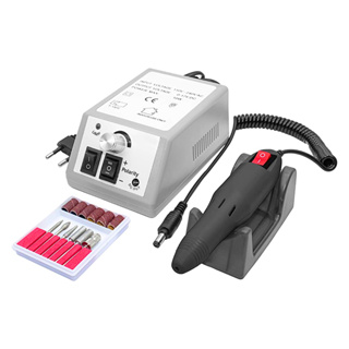 Lixadeira Elétrica de Unha Mercedes 2000 para Manicure e Pedicure Profissional com Brocas e Acessórios Bivolt LOJA TOPMIX