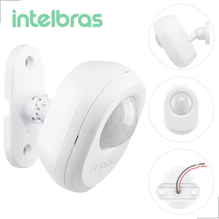 Sensor de Presença Fotocélula Interruptor Iluminação ESPi 360 A Intelbras