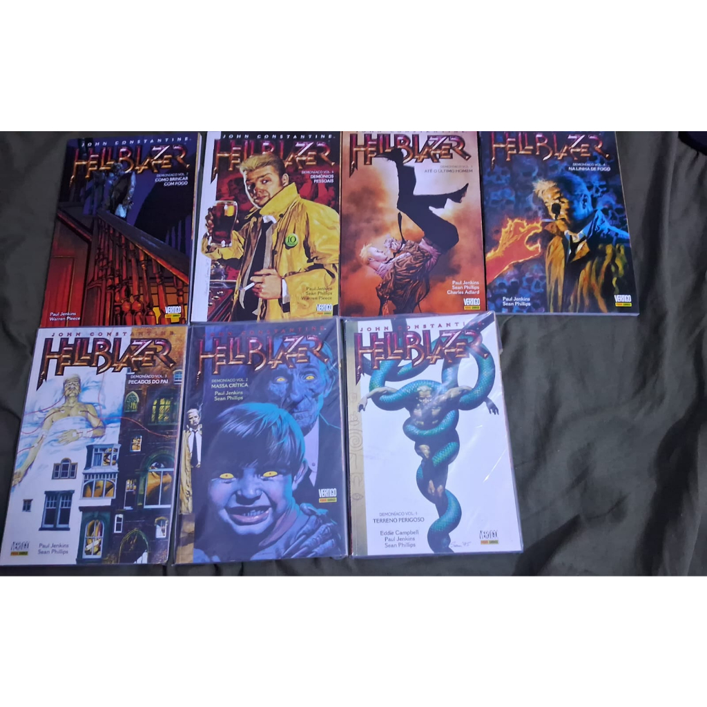 Hellblazer Demoniaco Completo - Editora Panini