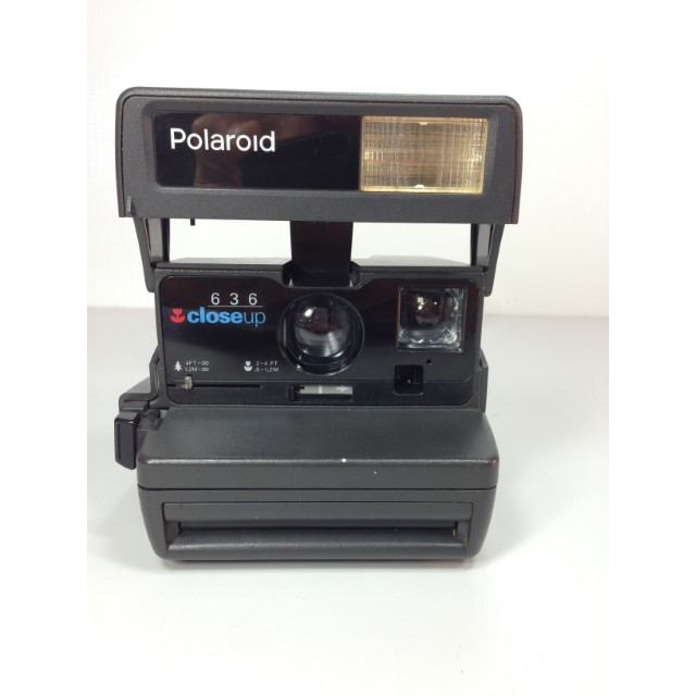 Câmera Antiga Fotográfica Polaroid 636 Closeup Retro Vintage
