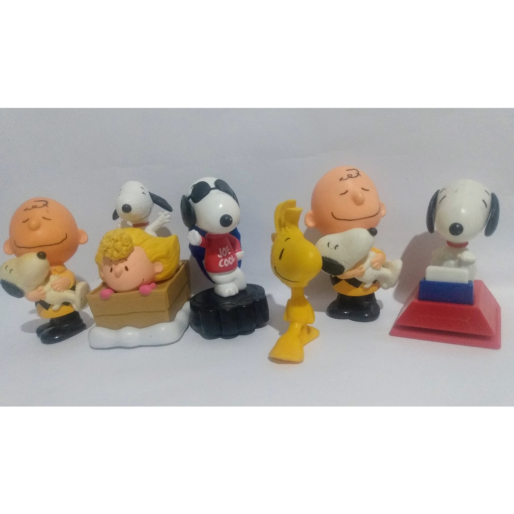 Kit Bonecos Snoopy e Turma | Shopee Brasil