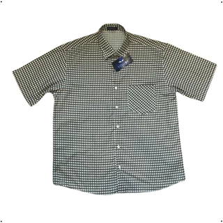 Camisa Masculina Country Xadrez Manga Curta Poliéster Ref: 1003