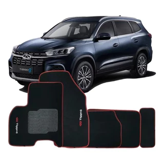 Jogo Tapete Adaptável Personalizado Carpete Tiggo 8 2020 Em Diante