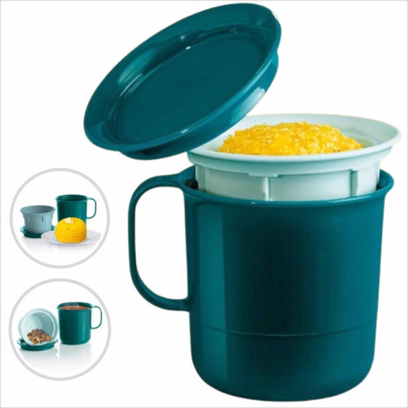 Caneca Com Filtro Infusor Para Cha E Cuscuz Pode Ir No Microondas Tupperware Shopee Brasil