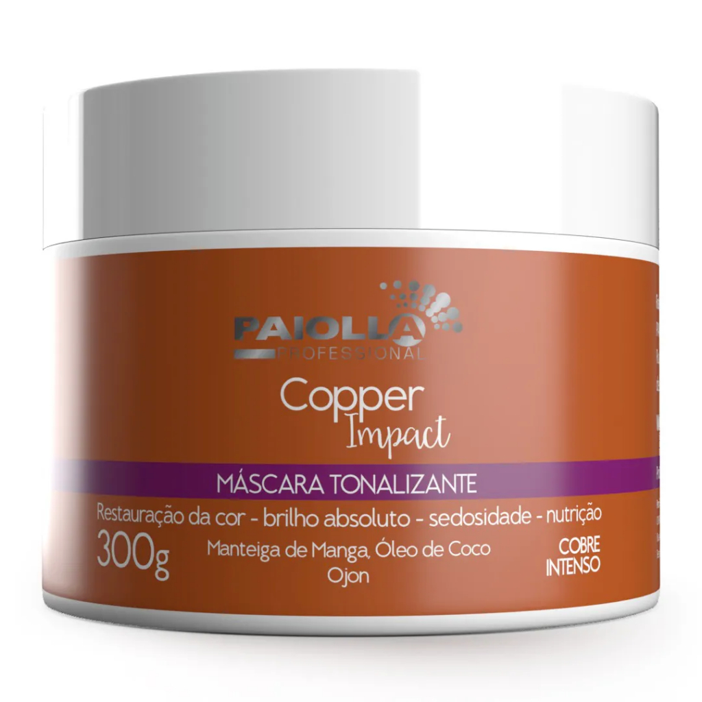 Paiolla Máscara Impact Tonalizante 300g Copper Cobre | Shopee Brasil
