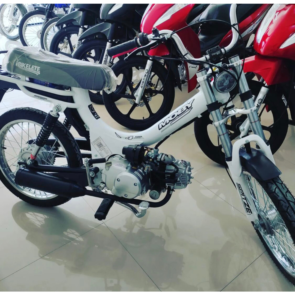 Novo Mobilete Bikelete 4 tempos 50cc motorizada | Shopee Brasil