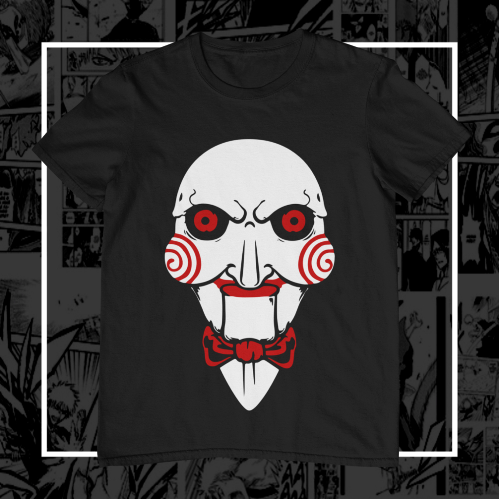 Camisa Camiseta Jogos Mortais Jigsaw Terror Shopee Brasil