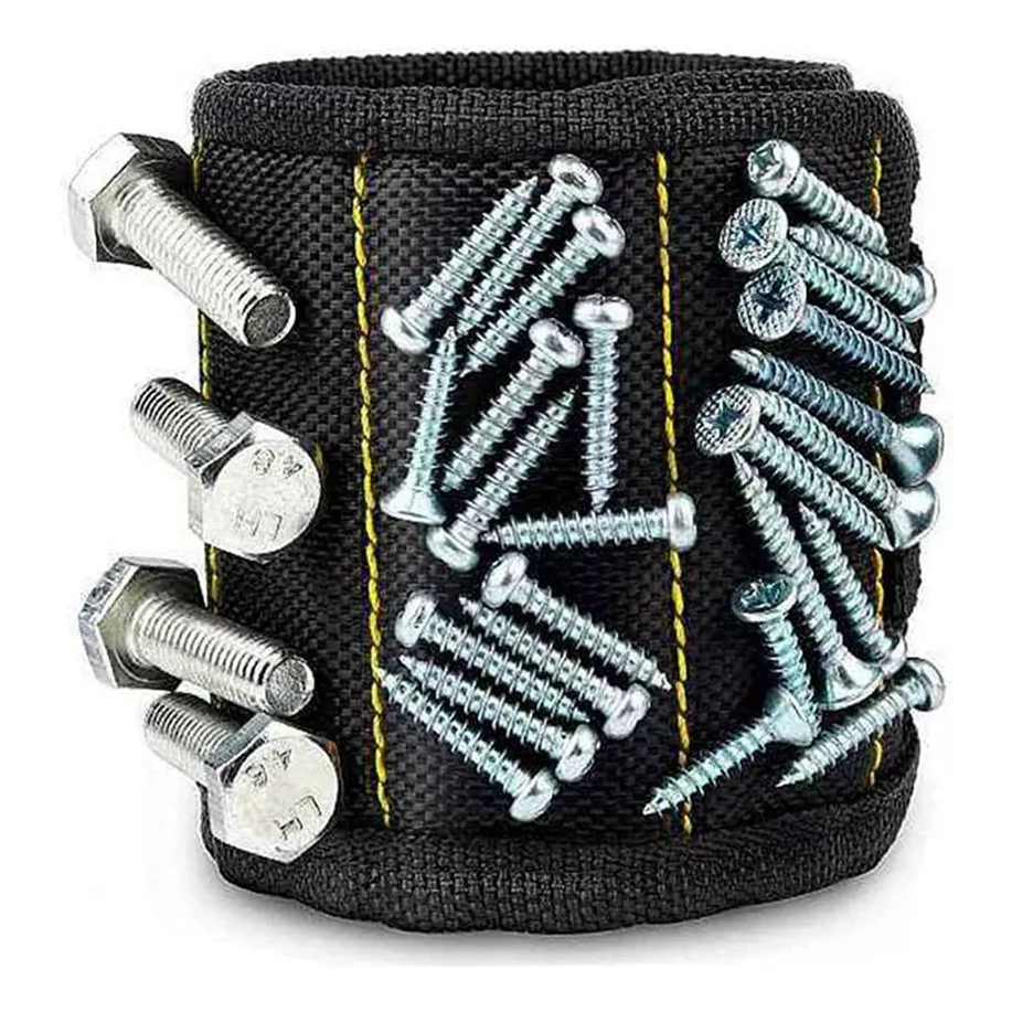 Pulseira Magnética Ima Segura Prego Parafuso Agulha Pratica