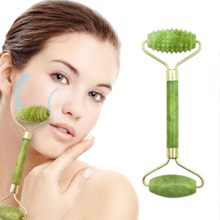 Rolo Rolinho Pedra De Jade Facial Massageador Anti Rugas