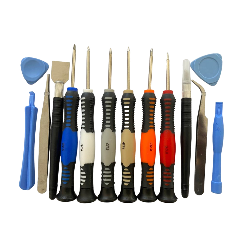 Kit Chave Celular Ferramentas Para Manutenção Reparo Abrir Eletrônicos 14 Peças