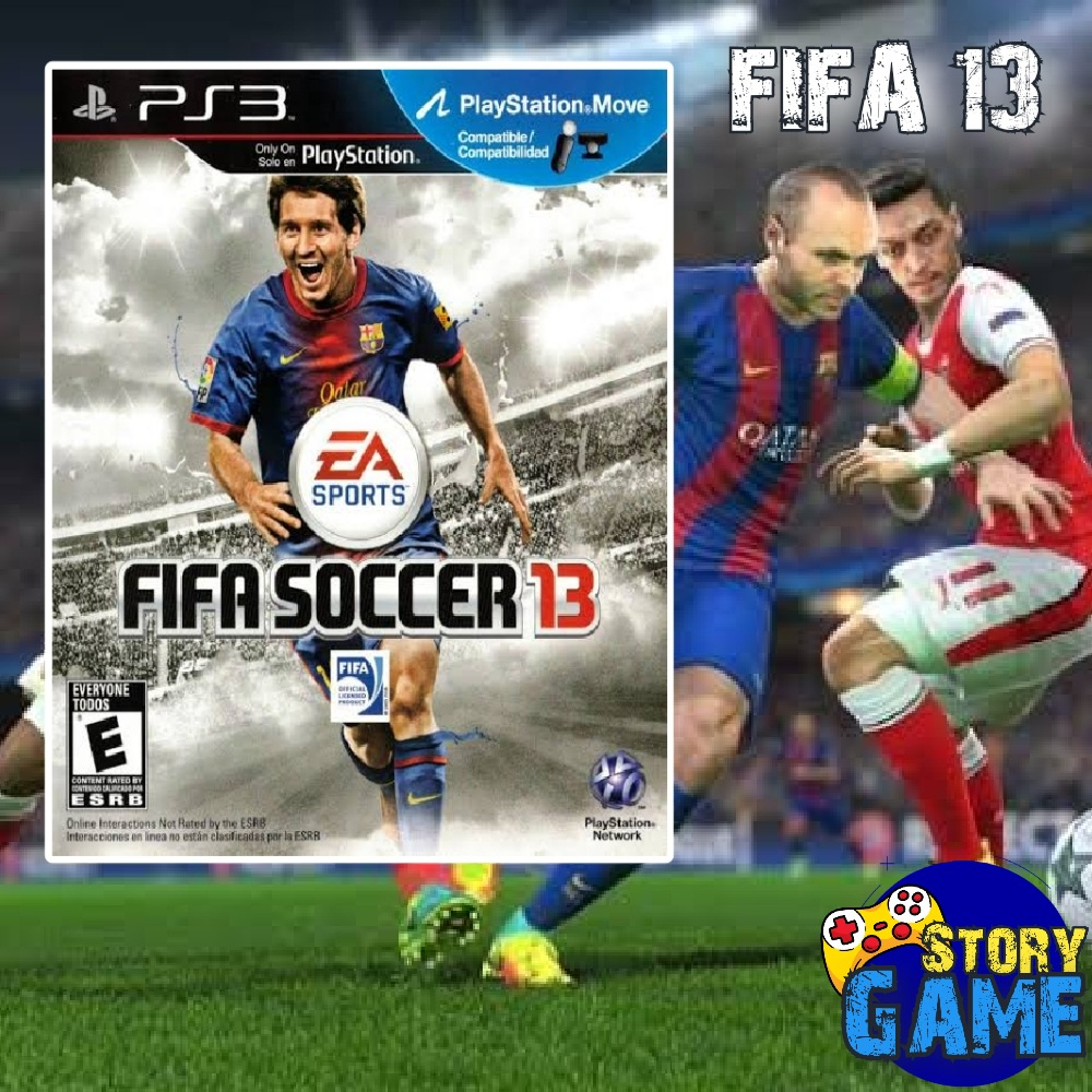 Jogo Fifa 13 - Ps3 - Mídia Física Original