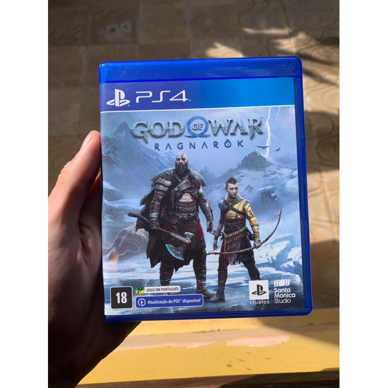 god of war ragnarok midia fisica usado