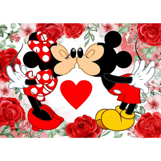 Adesivo Minnie e Mickey Á Prova D