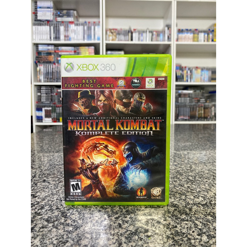Mortal Kombat Komplete Edition - Xbox 360 Disco Midia Fisica Original ...
