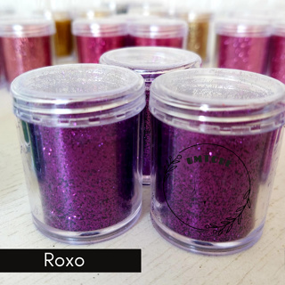 Bolo Lilás com Roxo(com glitter) 