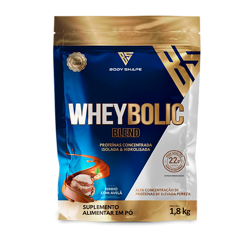 Whey Bolic Blend 1,8kg Whey isolado Concentrado