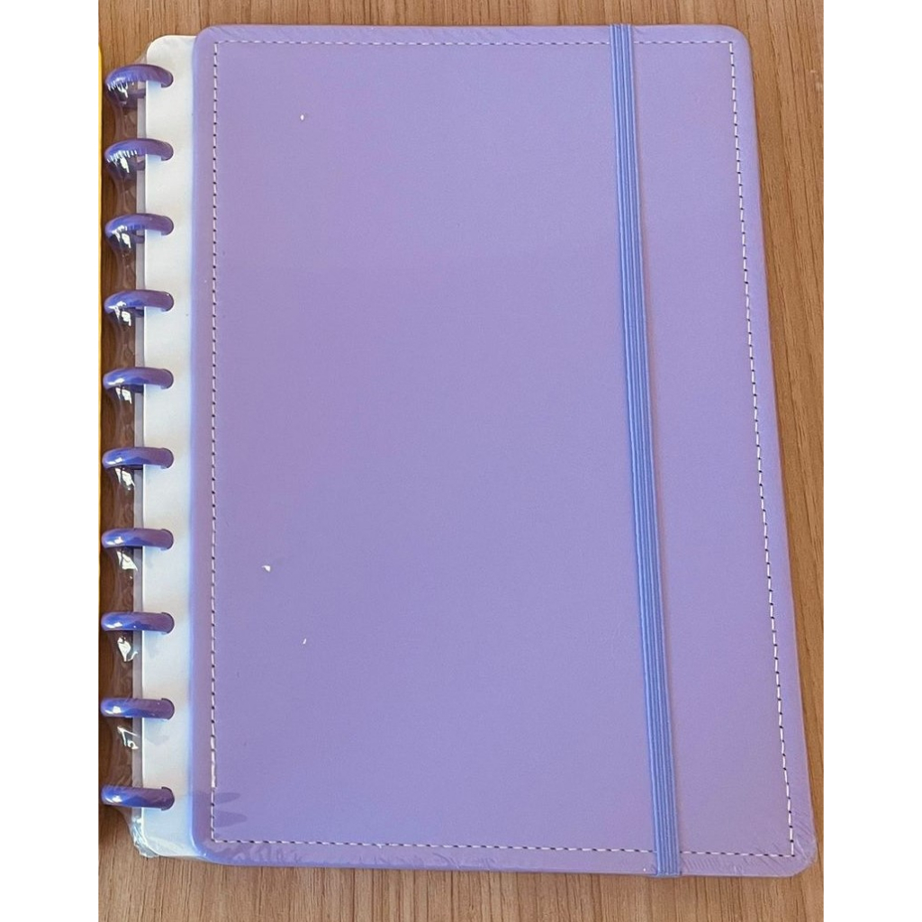 Caderno de Disco Grande (20 X 26) Color com 100 Folhas (4 Cores)