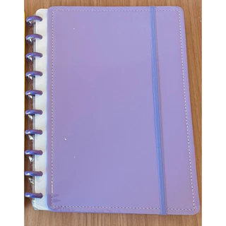 Caderno de Disco Grande (20 X 26) Color com 100 Folhas (4 Cores)
