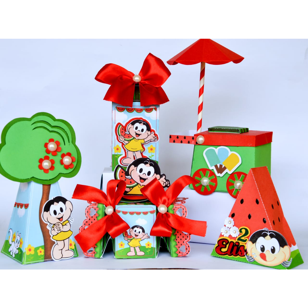 Kit Festa Magali Shopee Brasil 6808