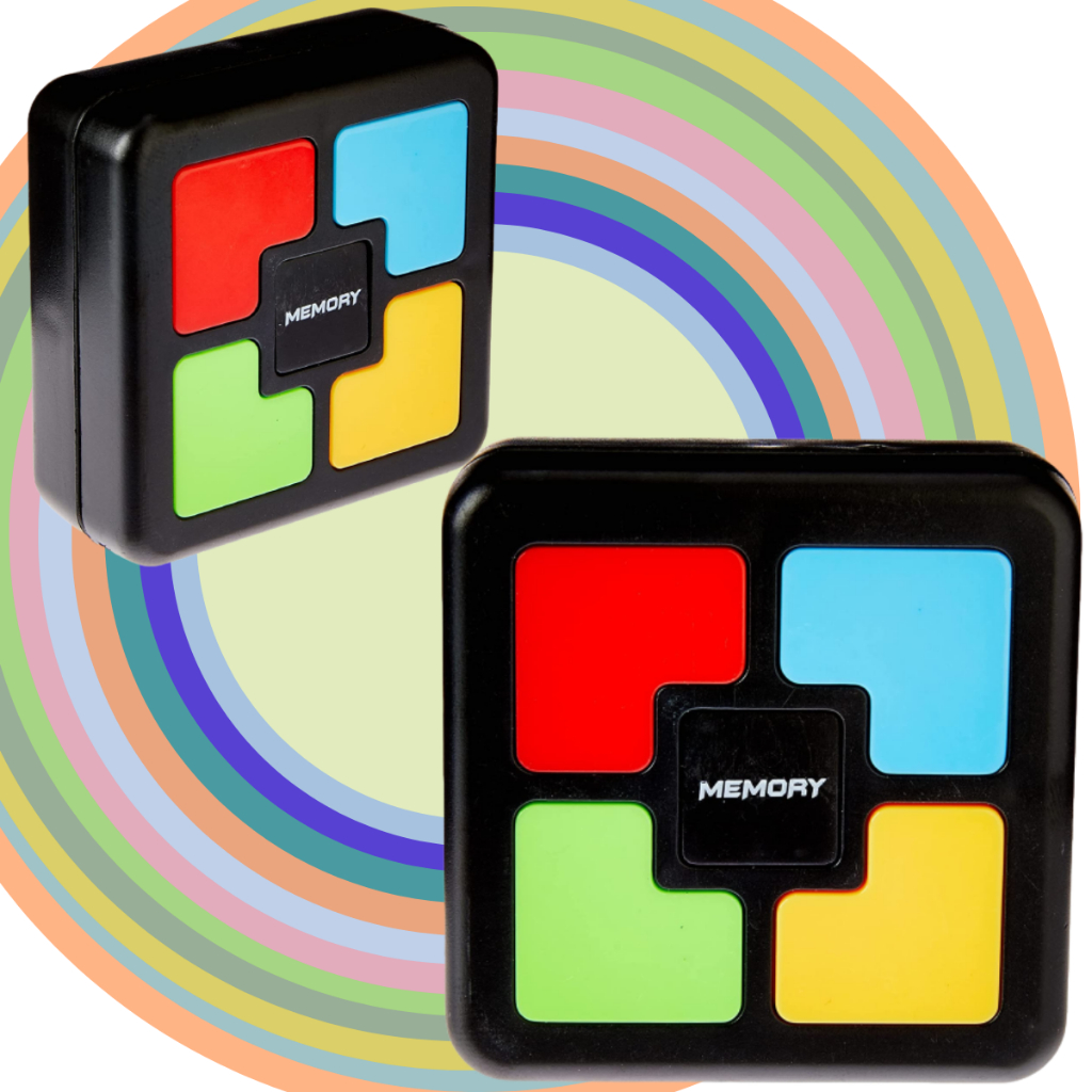 Jogo eletrônico de memória, jogo eletrônico de memória de música para o  cérebro para crianças ao ar livre para casa (caixa de cores Cubo)) :  : Brinquedos e Jogos