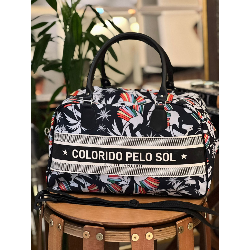 Mala De Viagem Estampada Shopee Brasil