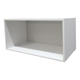 NICHO 100x30x30 p 1 METRO RETANGULAR GRANDE MDF SALA QUARTO COZINHA com fundo