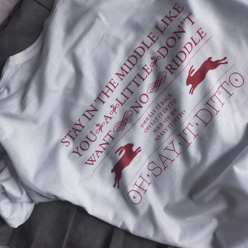 Camiseta Unissex 'Ditto' NEWJEANS Aesthetic KPOP | Shopee Brasil