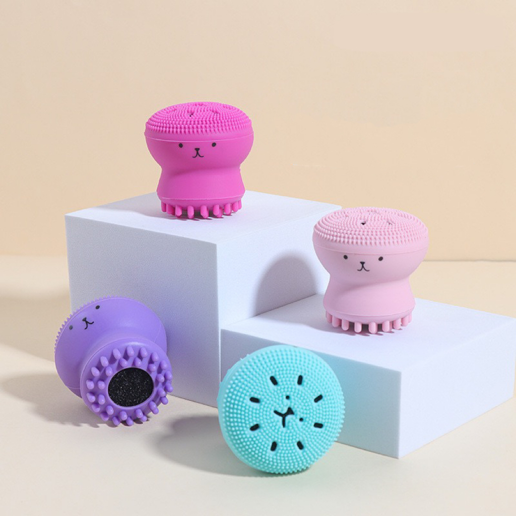 Esponja Limpeza Facial Esfoliante Massageador Rosto Polvo