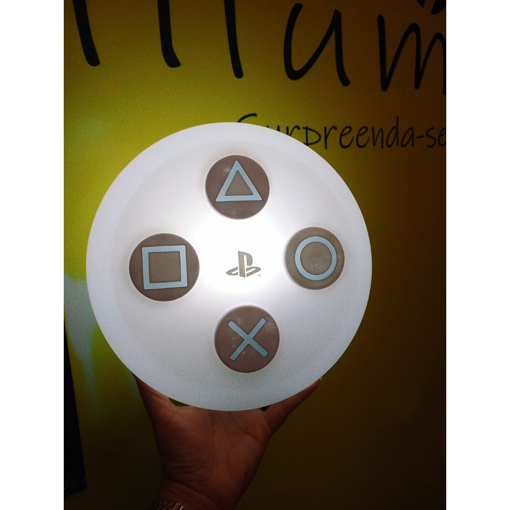 Luminária Playstation Controle PS5 Oficial