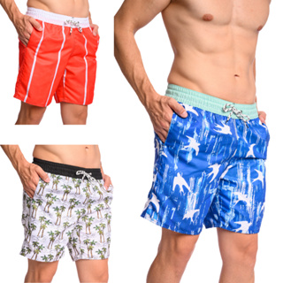 Kit Com 3 Shorts Tactel Mauricinho Praia Academia Esporte Tecido Grosso 3 Bolsos Cadarço