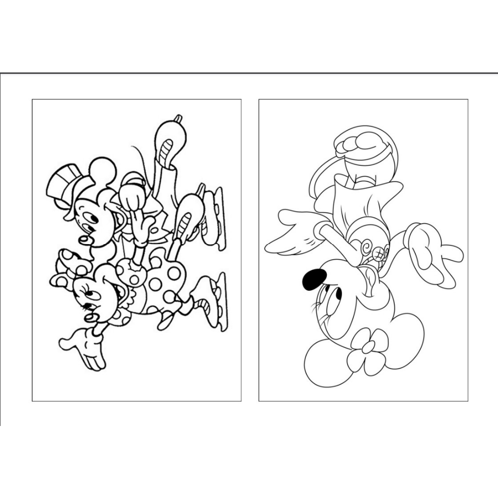 Desenhos Da Disney Para Colorir Mickey Mouse E Seus Amigos Livro