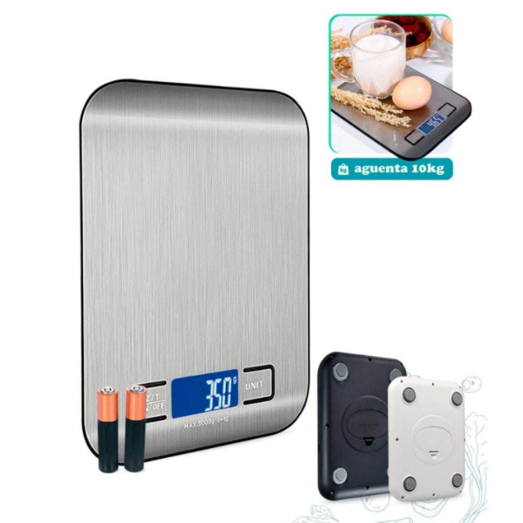 Balança Digital Cozinha 1g A 10 Kg Alta Precisão Casa Comida | Shopee ...