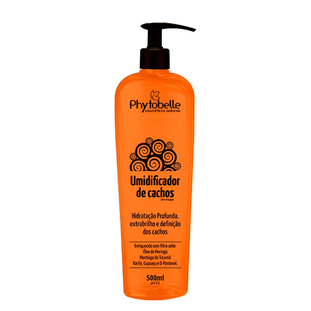 Creme Umidificador e Ativador De Cachos Phytobelle 500ml | Shopee Brasil