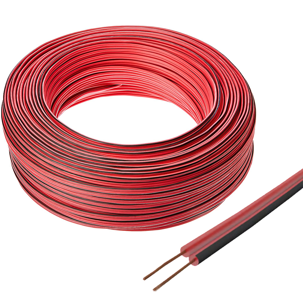 Fio Cabo Paralelo 2x0,75 Mm Alto Falante 50 Metros Polarizado