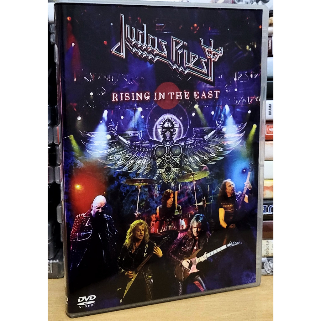 Dvd Judas Priest Rising In The East Original Seminovo Shopee Brasil 