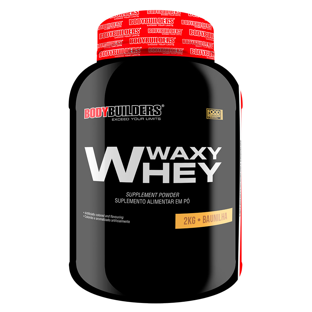 Whey Protein Concentrado Waxy Whey 2kg – Suplemento Em Pó Para Ganho De Massa Muscular e Força
