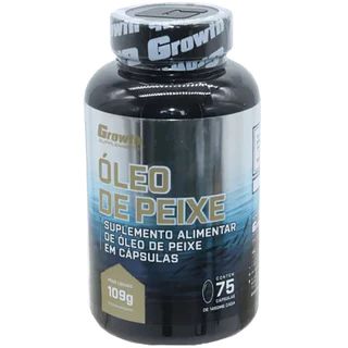 Omega 3 Óleo De Peixe 75 Softgel (caps) - Growth Supplements