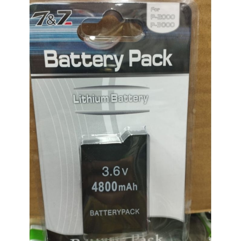 Bateria PSP 2000 /3000/ 3.6 V - 4800 mAh - 7&7 - Oferta!