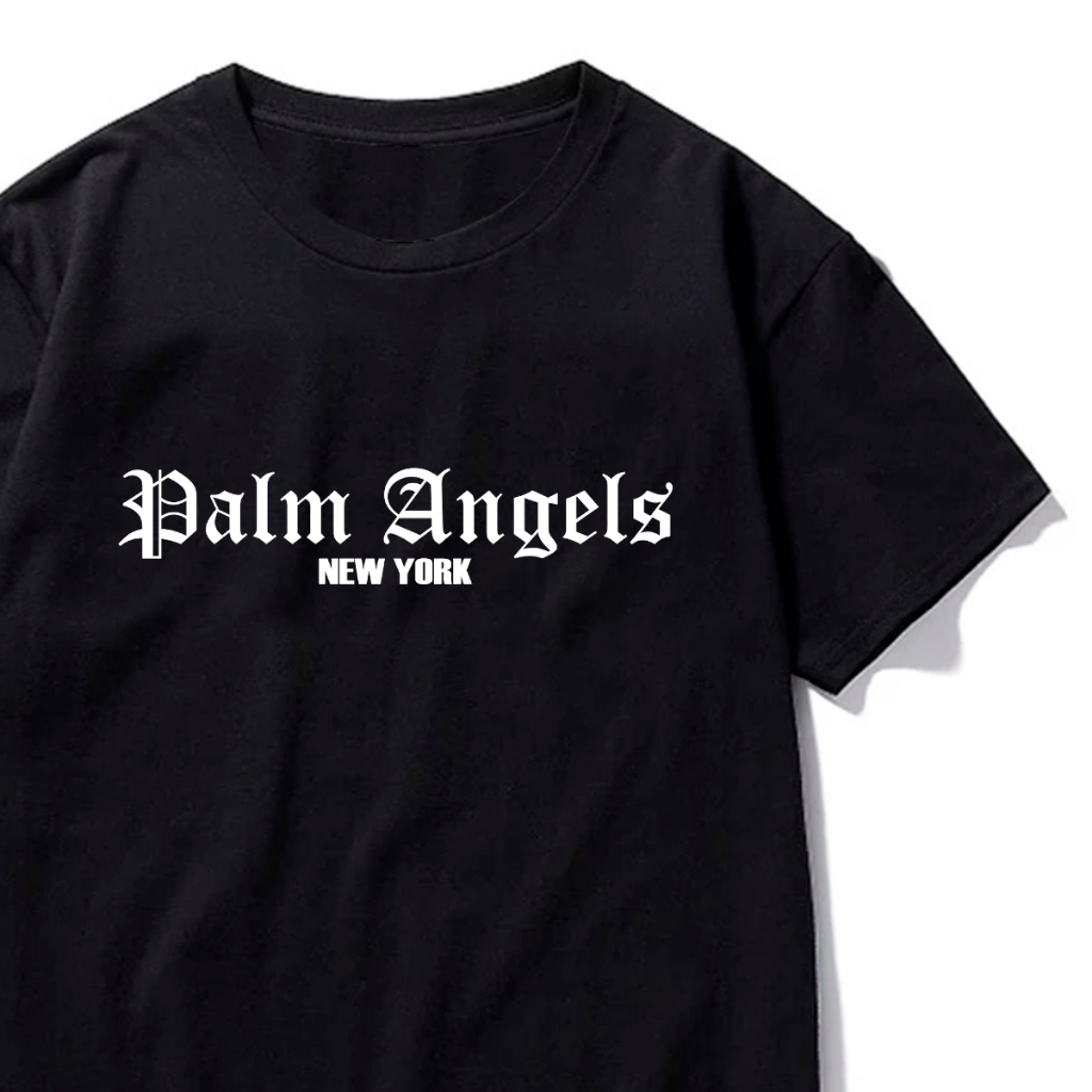 Camiseta Camisa Masculina Palm Angels NY Estilo Oversized Streetwear