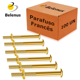 Parafusos De 1/4 - 5/16 Pol. Para Montagem De Cama 100 Peças em Oferta na Shopee