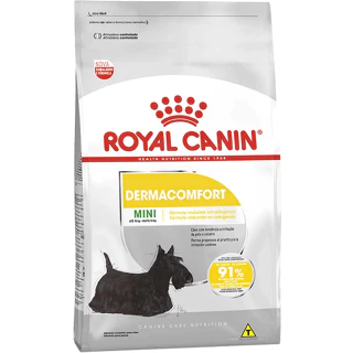 Ração Royal Canin Cães Mini Dermaconfort 2,5kg