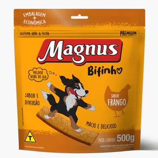 Magnus Bifinho Mastigável sabor Frango 500g