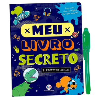 Meu Livro Mágico Pets Fofinhos Com Cadeado E Caneta Mágica DCL 18180 -  Papelaria Criativa