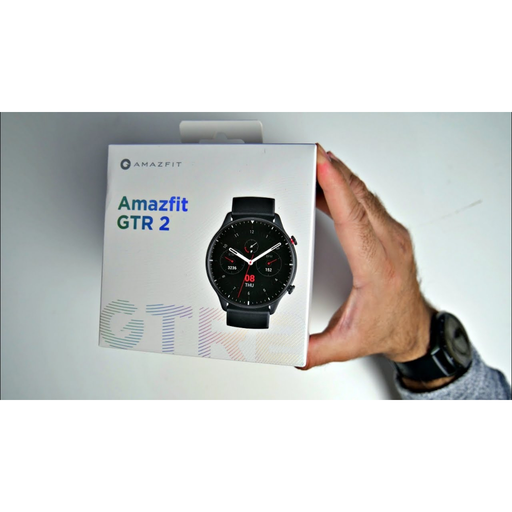 Relógio Amazfit Smart Watch gtr 2, Nova Versão bateria com duração de 14 dia, Memoria Interna 3GB monitoramento do sono, Compatível Com Android e IOS