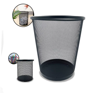Kit Lixeira E Organizador Porta Treco Porta Lápis Preto talada 2 pçs