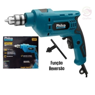furadeira de impacto 650w philco force pfu01
