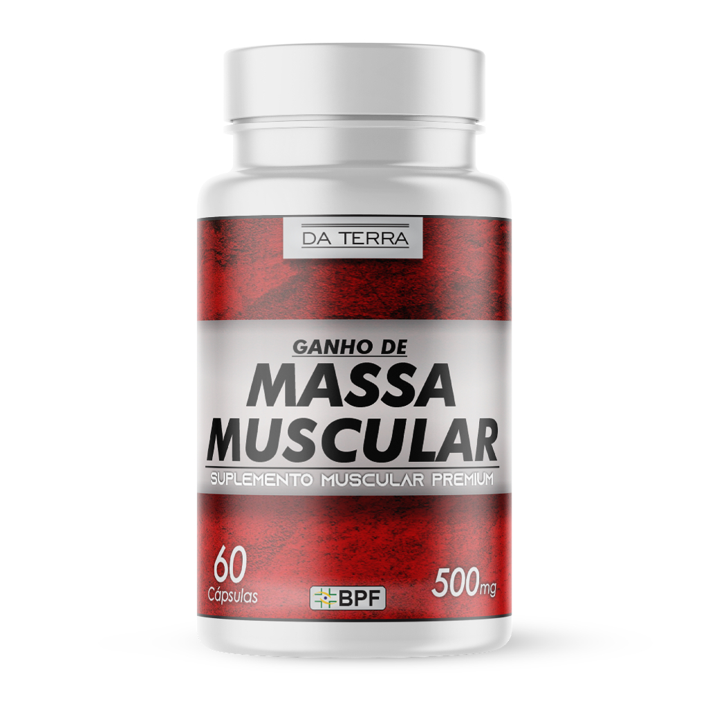 Novo Mega For Men Massa Muscular 500mg Itaervas em Promoção na Americanas